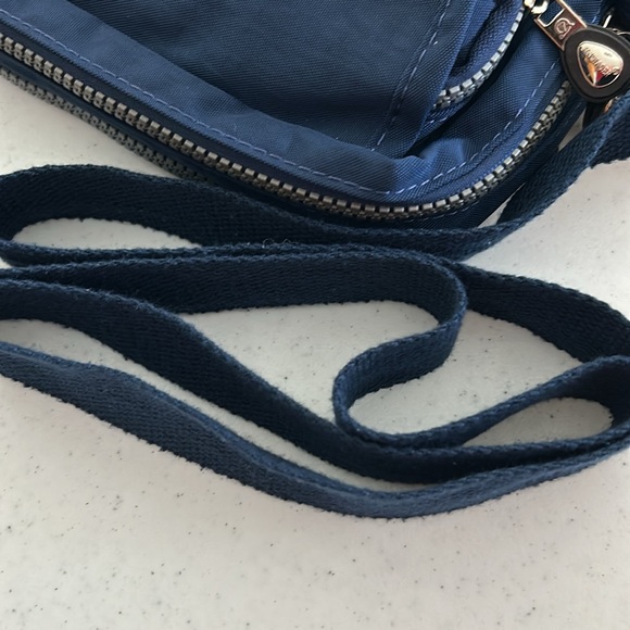 Navy Nylon Jinqiaoer MultiCompartment Mini-Messenger Crossbody Purse - Picture 9 of 9